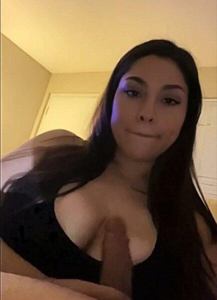 Busty Latina slut takes facial after sloppy blowjob #oLz5idHm